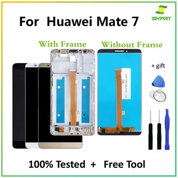 6.0" LCD For Huawei Mate 7 LCDs Display Touch Screen Digitizer Assembly Replacement + Tools For Mate7 MT7-L09 MT7-CL00
6.0" LCD For Huawei Mate 7 LCDs Display Touch Screen Digitizer Assembly Replacement + Tools For Mate7 MT7-L09 MT7-CL00