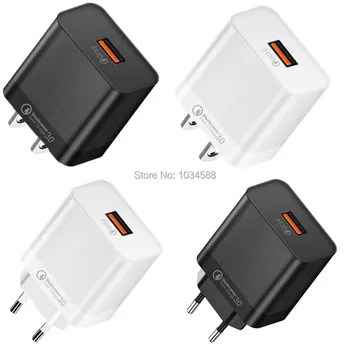 Rapid Flash Quick Charging QC3.0 Eu US Ac Wall Charger Power Adapter For iphone X Xr Samsung android phone pc
Rapid Flash Quick Charging QC3.0 Eu US Ac Wall Charger Power Adapter For iphone X Xr Samsung android phone pc