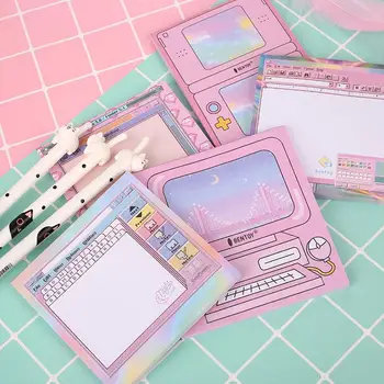 Notes Gift Students School Notebook Supplies Computer Multicolor Creative Lovely Notepad Kids Stationery Office Paper Memo Pad
Notes Gift Students School Notebook Supplies Computer Multicolor Creative Lovely Notepad Kids Stationery Office Paper Memo Pad
