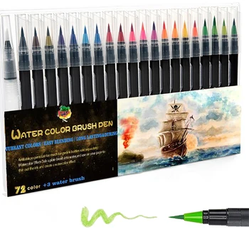Artist watercolor brush pens For Kids Drawing Marker set
Artist watercolor brush pens For Kids Drawing Marker set