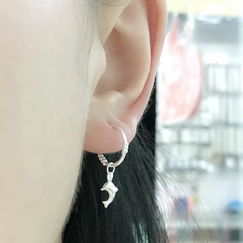 1 pair 925 Sterling Silver Small Hoop Earrings Women Cross Dolphin Heart Teardrop Leaf Trendy Jewelry Mini Aretes Minimalist
1 pair 925 Sterling Silver Small Hoop Earrings Women Cross Dolphin Heart Teardrop Leaf Trendy Jewelry Mini Aretes Minimalist