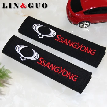 2PCS Car Safety Belt embroidery pattern covers seat belt case for Ssangyong kyron rexton korando actyon car accessories
2PCS Car Safety Belt embroidery pattern covers seat belt case for Ssangyong kyron rexton korando actyon car accessories