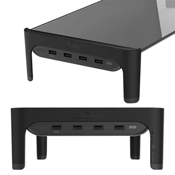 USB2.0 Wireless Charging Aluminum Monitor Stand Riser Support Transfer Data and Charging,Keyboard and Mouse Storage Desk
USB2.0 Wireless Charging Aluminum Monitor Stand Riser Support Transfer Data and Charging,Keyboard and Mouse Storage Desk
