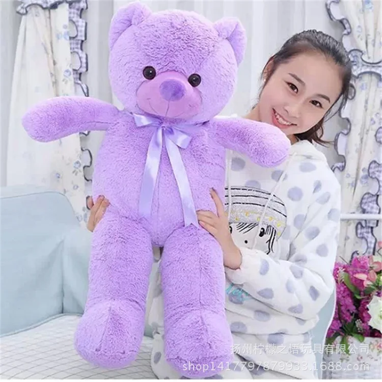 Hot Selling Doll Medium-small No. Purple Bear Cute Teddy Bear Plush Toys Send Girl'S Gift
Hot Selling Doll Medium-small No. Purple Bear Cute Teddy Bear Plush Toys Send Girl'S Gift