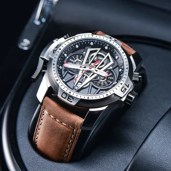 Reef Tiger/RT Top Brand Luxury Sport Automatic Stainless Steel Men Casual Fashion Leather Mechanical Waterproof Watches RGA3591 
Reef Tiger/RT Top Brand Luxury Sport Automatic Stainless Steel Men Casual Fashion Leather Mechanical Waterproof Watches RGA3591