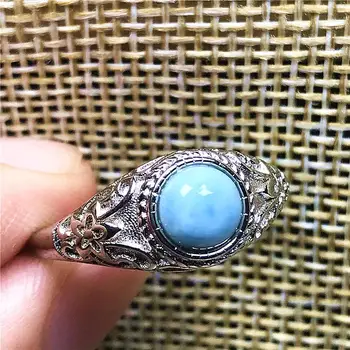 6mm Genuine Blue Larimar Ring For Women Lady Adjustable Size Bezel Setting 925 Silver Gemstone Anniversary Jewelry Ring AAAA
6mm Genuine Blue Larimar Ring For Women Lady Adjustable Size Bezel Setting 925 Silver Gemstone Anniversary Jewelry Ring AAAA