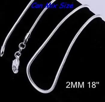 hr43yle wedding free shipping 18 inch Silver plated Jewelry Link Snake Necklace Chains With Lobster Clasps For Pendant
hr43yle wedding free shipping 18 inch Silver plated Jewelry Link Snake Necklace Chains With Lobster Clasps For Pendant