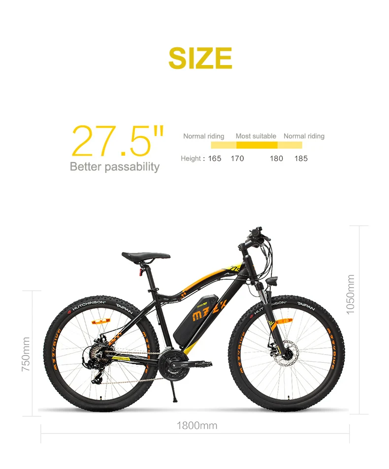 Top 26/27.5inch electric mountian bicycle 400W high speed motor 48V lithium battery Electric mountain bike 21speed EMTB 10