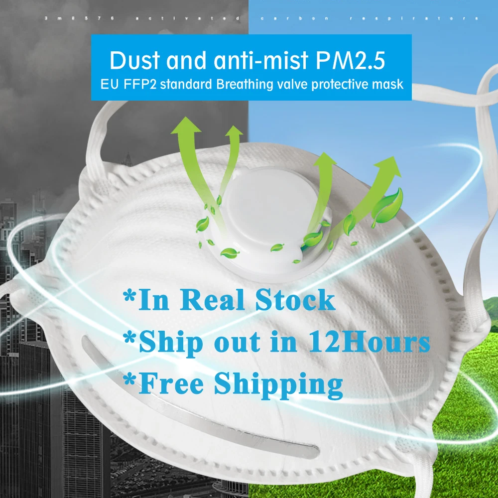 FFP2 N95 5 Layer Mask Bacteria Proof Anti Infection Face Mask Respirator Mask Particulate Valve Mouth PM2.5 Safe Anti Dust Mask
FFP2 N95 5 Layer Mask Bacteria Proof Anti Infection Face Mask Respirator Mask Particulate Valve Mouth PM2.5 Safe Anti Dust Mask