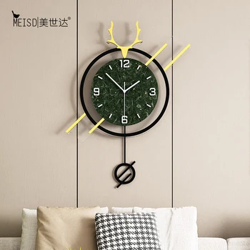 MEISD Modern Design Pendulum Clock Wall Clock Hanging Room Green Watch Quartz Silent Home Decor Horloge Pointer Free Shipping
MEISD Modern Design Pendulum Clock Wall Clock Hanging Room Green Watch Quartz Silent Home Decor Horloge Pointer Free Shipping