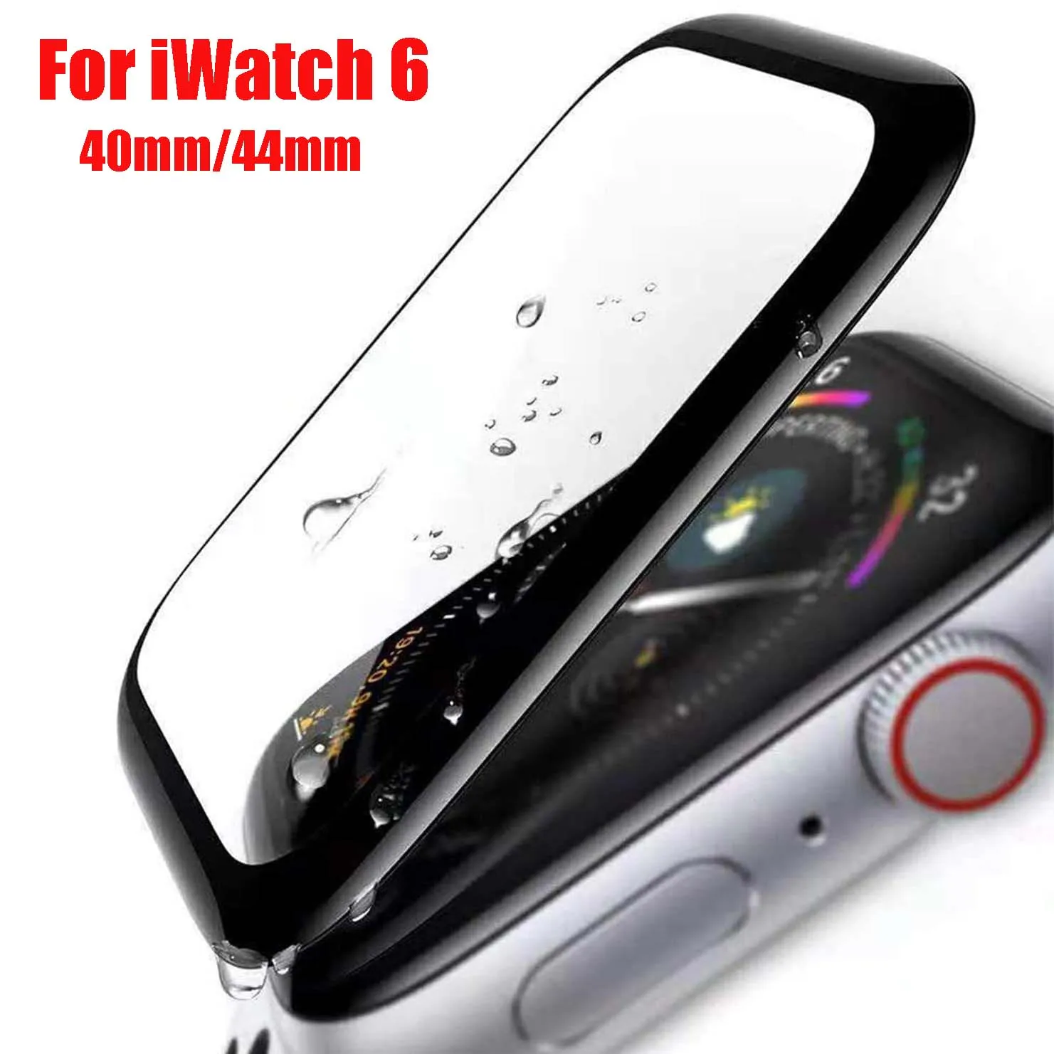 For iWatch Series 6 SE Tempered Glass Screen Protector Full Cover Curved Edge Film for iWatch 40mm 44mm Screen Protectors
For iWatch Series 6 SE Tempered Glass Screen Protector Full Cover Curved Edge Film for iWatch 40mm 44mm Screen Protectors