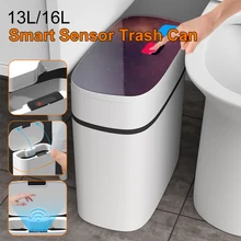 Smart Trash Can Household Bedroom Net Red Trash Can with Lid Bathroom Deodorant Bedroom Living Room Cracked Trash Can Sensor Bin
Smart Trash Can Household Bedroom Net Red Trash Can with Lid Bathroom Deodorant Bedroom Living Room Cracked Trash Can Sensor Bin