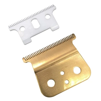 Gold T Outliner Blade for Andis T Outliner, for Andis Gtx Replacement Blade (White T Blade + Glod Steel Blade)
Gold T Outliner Blade for Andis T Outliner, for Andis Gtx Replacement Blade (White T Blade + Glod Steel Blade)