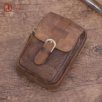 Leather Mobile Phone Bag Men's Mobile Phone Waist Bag Wear Belt Satchel Multifunctional Fashion Retro Leather Belt Bag
Leather Mobile Phone Bag Men's Mobile Phone Waist Bag Wear Belt Satchel Multifunctional Fashion Retro Leather Belt Bag