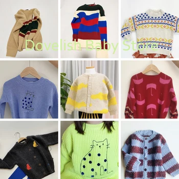 2020 New AUTUMN Baby Girl Winter Clothes Baby Girl Sweater Striped Sweater Kids Sweaters
2020 New AUTUMN Baby Girl Winter Clothes Baby Girl Sweater Striped Sweater Kids Sweaters