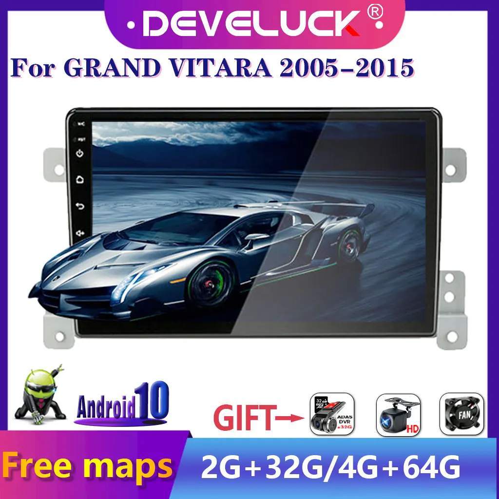 2 Din Android Car Radio Multimedia Video Player Navigation GPS For SUZUKI GRAND VITARA/Escudo 3 2005-2015 2din Stereo For JMCQ
2 Din Android Car Radio Multimedia Video Player Navigation GPS For SUZUKI GRAND VITARA/Escudo 3 2005-2015 2din Stereo For JMCQ