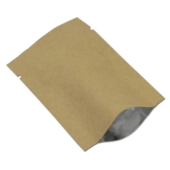 50pcs/Lot Kraft Paper Aluminum Foil Open Top Bag Packaging Pouches with Tear Notch Food Nuts Tea Packing Zip Lock Bag
50pcs/Lot Kraft Paper Aluminum Foil Open Top Bag Packaging Pouches with Tear Notch Food Nuts Tea Packing Zip Lock Bag