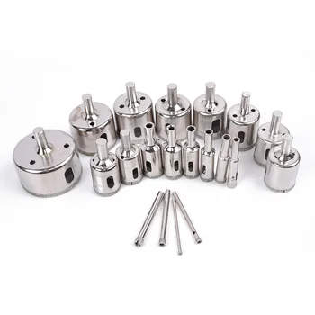 20PCS 3~50mm Diamond Coated Core Hole Saw Drill Bit Set Rotary Tool Marble Glass
20PCS 3~50mm Diamond Coated Core Hole Saw Drill Bit Set Rotary Tool Marble Glass