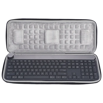 For Logitech Craft Advanced Wireless Keyboard Storage Bag Shockproof EVA Carrying Case for Craft Advanced Wireless Keyboard
For Logitech Craft Advanced Wireless Keyboard Storage Bag Shockproof EVA Carrying Case for Craft Advanced Wireless Keyboard
