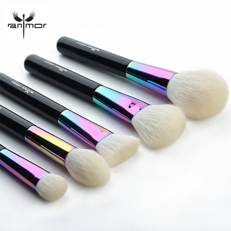 Anmor Goat Hair 5 Pcs Makeup Brushes Set For Powder Flat Foundation Highlighter Contour Make Up Brush Pinceaux Maquillage
Anmor Goat Hair 5 Pcs Makeup Brushes Set For Powder Flat Foundation Highlighter Contour Make Up Brush Pinceaux Maquillage