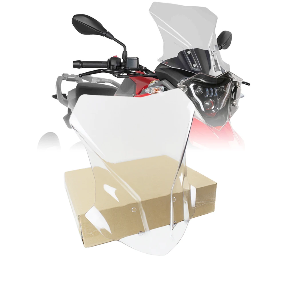 Motorcycle Windshield Transparent and gray Wind Deflector Protector Cover For BMW G310GS G310R 2017-2018 Clear
Motorcycle Windshield Transparent and gray Wind Deflector Protector Cover For BMW G310GS G310R 2017-2018 Clear