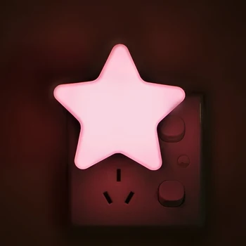 LED Night Light Mini Star Light Sensor Control EU/US Plug Bedroom Sleeping Lamp for Bedside Bedroom Night Lamp
LED Night Light Mini Star Light Sensor Control EU/US Plug Bedroom Sleeping Lamp for Bedside Bedroom Night Lamp
