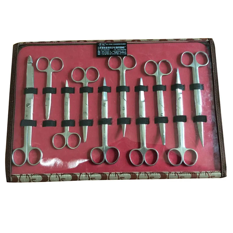 10pcs veterinary surgical scissors set cat dog pet VET animal surgical scissors
10pcs veterinary surgical scissors set cat dog pet VET animal surgical scissors