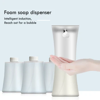 300ml Automatic Foam Soap Dispenser Touchless Smart Sensor Hand Soap Pump Bottle Hands-Free Dispenser for Bathroom Kitchen
300ml Automatic Foam Soap Dispenser Touchless Smart Sensor Hand Soap Pump Bottle Hands-Free Dispenser for Bathroom Kitchen