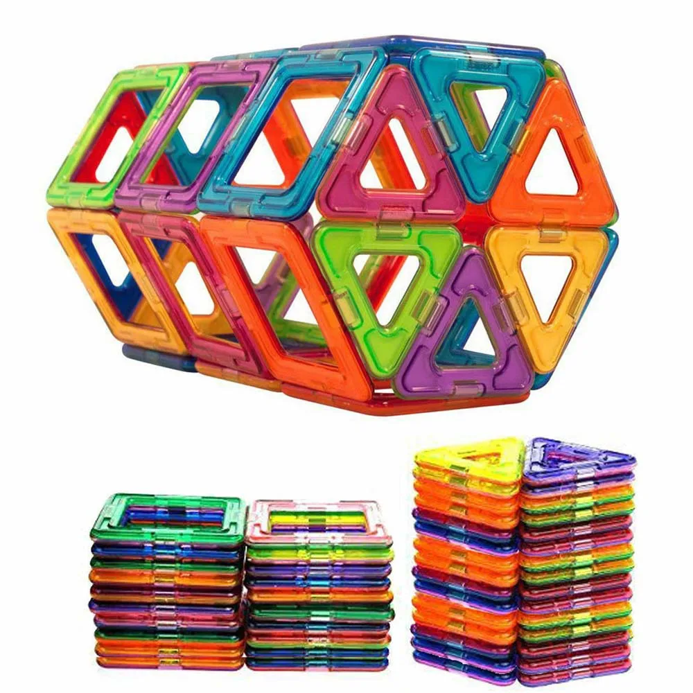 50PCS/100pcsMagnetic Building Blocks Magnetic Designer Construction Set Model Building Magnets Magnetic Blocks Educational Toys
50PCS/100pcsMagnetic Building Blocks Magnetic Designer Construction Set Model Building Magnets Magnetic Blocks Educational Toys