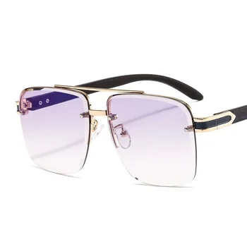 2020 Luxury Square Sunglasses Women Brand Designer Retro Alloy Frame Big Sun Glasses Vintage Gradient Male Oculos Feminino
2020 Luxury Square Sunglasses Women Brand Designer Retro Alloy Frame Big Sun Glasses Vintage Gradient Male Oculos Feminino