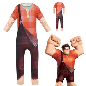 Ralph Breaks the Internet: Wreck-It Ralph 2 Vanellope von Schweetz Cosplay Costume Kids Boy Wreck-It Ralph RALF JONES Cosplay
Ralph Breaks the Internet: Wreck-It Ralph 2 Vanellope von Schweetz Cosplay Costume Kids Boy Wreck-It Ralph RALF JONES Cosplay