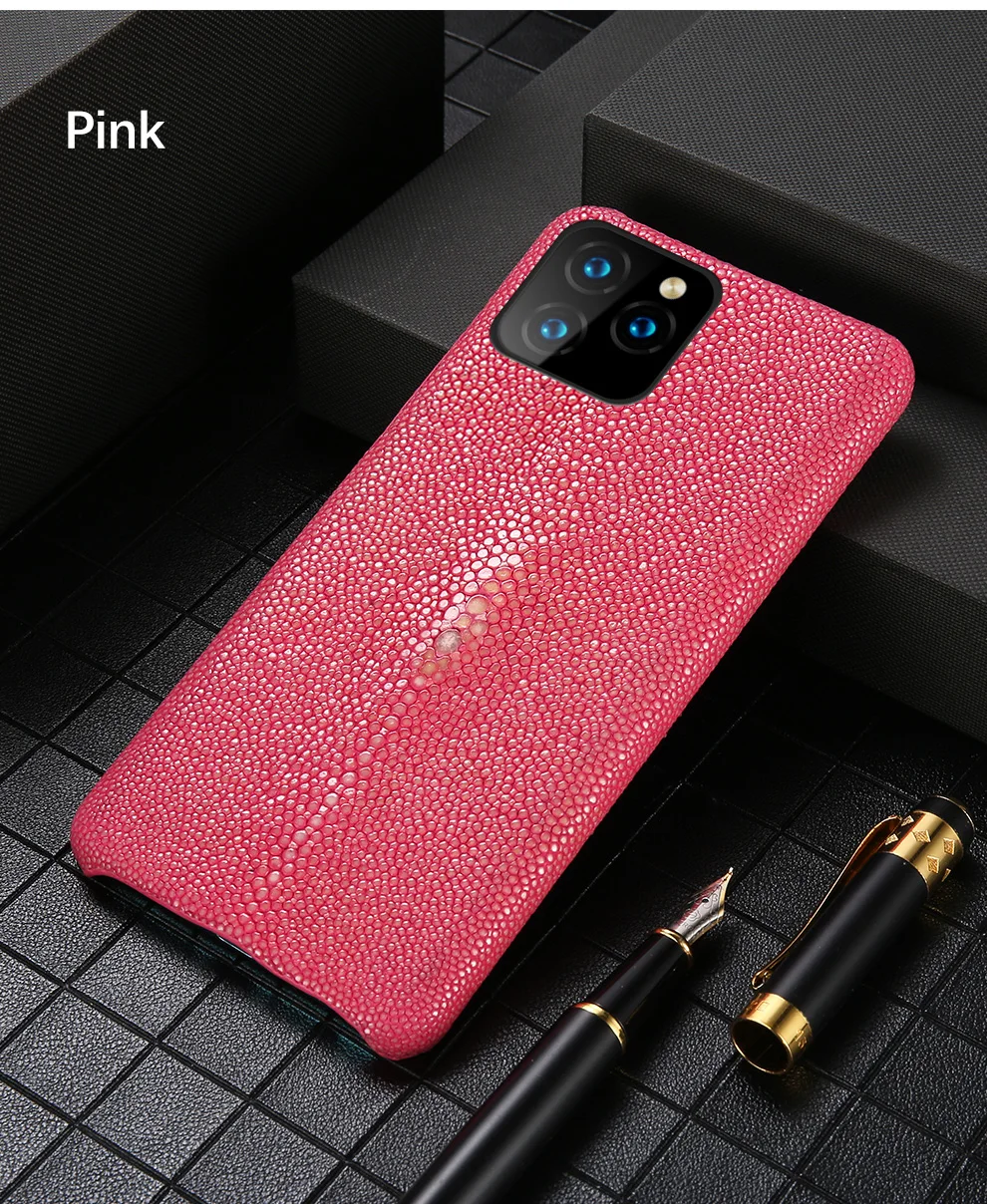 Genuine Leather case For Iphone 11 pro max Original Stingray leather back cover For iphone 11 case xr xs max 7 8 coque fundas Genuine Leather case For Iphone 11 pro max Original Stingray leather back cover For iphone 11 case xr xs max 7 8 coque fundas