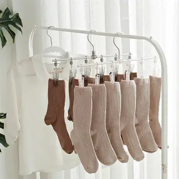 Aluminum Alloy Clothe Pin 6 Clip Hanging Rack Socks Clips Underwear Drying Rack Multi-Purpose Clothespin for Home Dorm
Aluminum Alloy Clothe Pin 6 Clip Hanging Rack Socks Clips Underwear Drying Rack Multi-Purpose Clothespin for Home Dorm