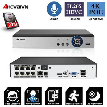 Nvr 8 Channel Poe CCTV Network Video Recorder Support Onvif Ip Camera Video Surveillance Recorder 4K Security Cameras Nvr H.265 
Nvr 8 Channel Poe CCTV Network Video Recorder Support Onvif Ip Camera Video Surveillance Recorder 4K Security Cameras Nvr H.265
