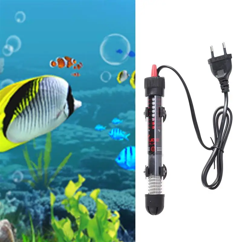 Submersible Aquarium Heater 50/100/200W With Thermometer And Suction Cup Aquarium Heater For Home Pet Shop (EU Or US Plug)
Submersible Aquarium Heater 50/100/200W With Thermometer And Suction Cup Aquarium Heater For Home Pet Shop (EU Or US Plug)
