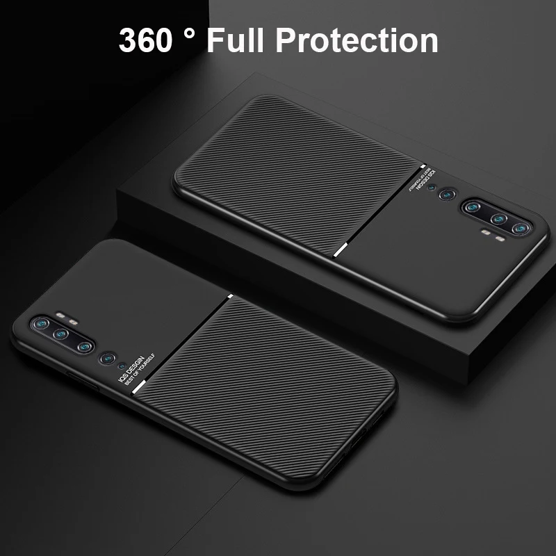 Xiaomi Poco X3 NFC Чехол Роскошный Матовый для мобильного телефона Mi 8 9 Lite 9T Примечание 10