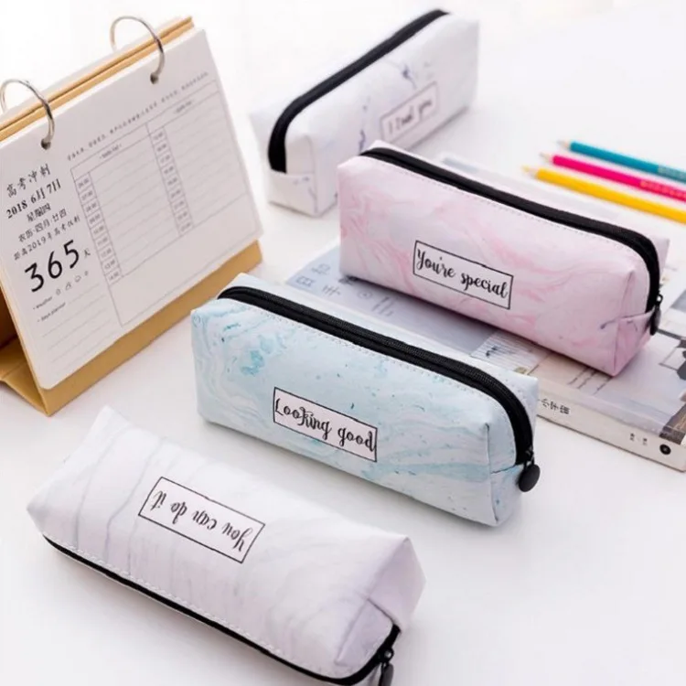 PU Marble Pencil Bag, Simple Multifunctional Pencil Case, Kawaii Large Capacity Waterproof Marble Pattern, Office Learning
PU Marble Pencil Bag, Simple Multifunctional Pencil Case, Kawaii Large Capacity Waterproof Marble Pattern, Office Learning