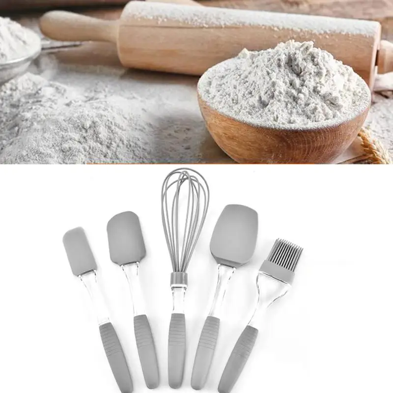 5Pcs/Set Kitchen Baking Tools Cooking Utensils Convenient Medium Scraper Large Scraper Egg Beater Oil Brush For Cook Chef
5Pcs/Set Kitchen Baking Tools Cooking Utensils Convenient Medium Scraper Large Scraper Egg Beater Oil Brush For Cook Chef