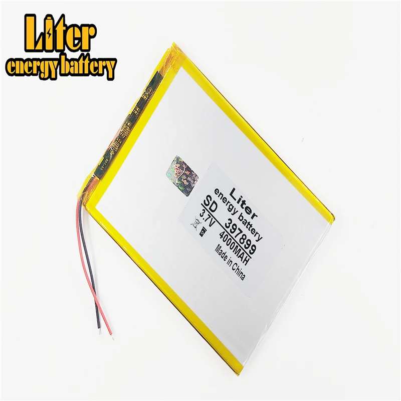 3 7 V 4000mah 397899 4080100 7-дюймовый планшет song mei G2 товары среднего качества литий-ионный