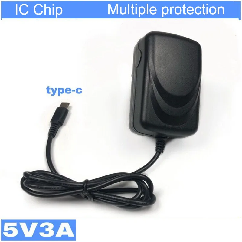 USB-C Wall Charger 5V 3A Type C Power Supply AC Adapter 15W for Raspberry Pi 4 Model B (1GB / 2GB / 4GB)
USB-C Wall Charger 5V 3A Type C Power Supply AC Adapter 15W for Raspberry Pi 4 Model B (1GB / 2GB / 4GB)