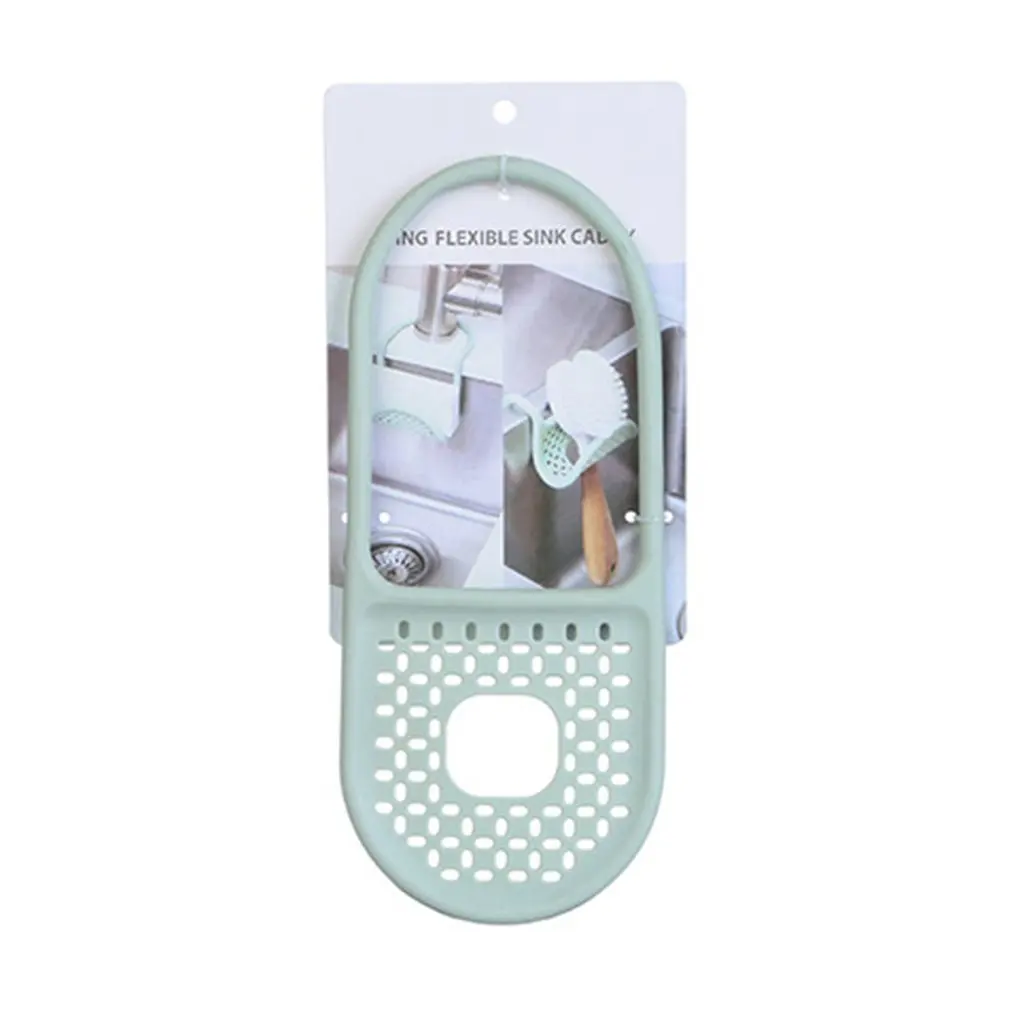 Multifunction Kitchen Sponge Draining Rack Hanging Cloth Storage Rack Single Layer Rack Bendable Kitchen Supplies
Multifunction Kitchen Sponge Draining Rack Hanging Cloth Storage Rack Single Layer Rack Bendable Kitchen Supplies