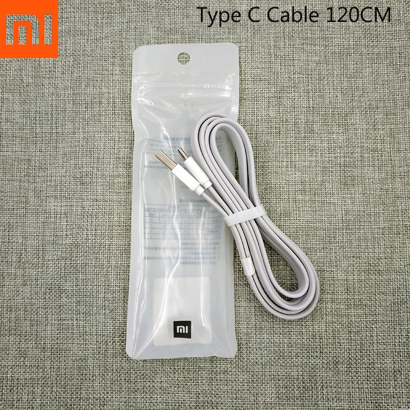 100% Original Xiaomi USB Type C Flat Date Cable 120cm For Redmi K20 Pro Note 7 Pro Mi A2 Max 3 4 Mix 2S 5X 6X 7 6 5S Plus Note 3
100% Original Xiaomi USB Type C Flat Date Cable 120cm For Redmi K20 Pro Note 7 Pro Mi A2 Max 3 4 Mix 2S 5X 6X 7 6 5S Plus Note 3