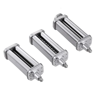 Manual Pasta Machine Accessory Household Kitchen Stainless Steel Hand Pressure Noodle Maker Pasta Roller And Cutter Attachment
Manual Pasta Machine Accessory Household Kitchen Stainless Steel Hand Pressure Noodle Maker Pasta Roller And Cutter Attachment