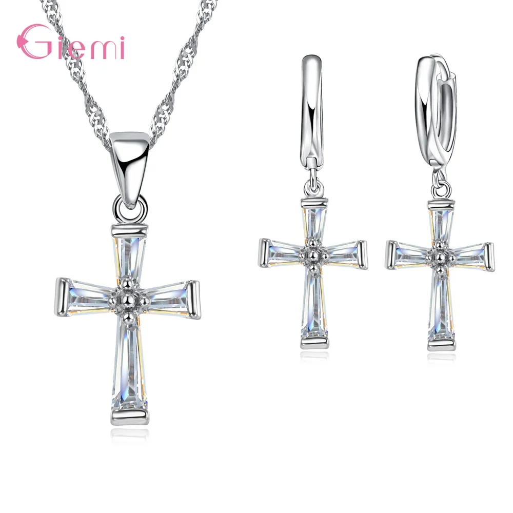 Fashion Jewelry Cubic Zircon Cross Statement Crystal Rhinestone Earrings Necklace Jewelry Sets For Women Girl Party Gifts
Fashion Jewelry Cubic Zircon Cross Statement Crystal Rhinestone Earrings Necklace Jewelry Sets For Women Girl Party Gifts