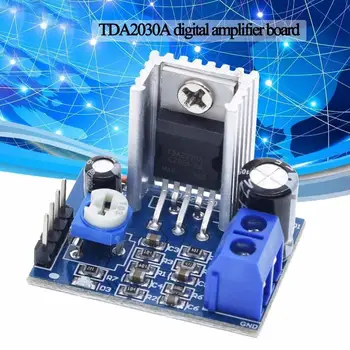TDA2030A Module DIY Kit Parts 6-12V Single Power Supply Audio Amplifier Board Module Onboard Power Indicator Audio Amplifier
TDA2030A Module DIY Kit Parts 6-12V Single Power Supply Audio Amplifier Board Module Onboard Power Indicator Audio Amplifier