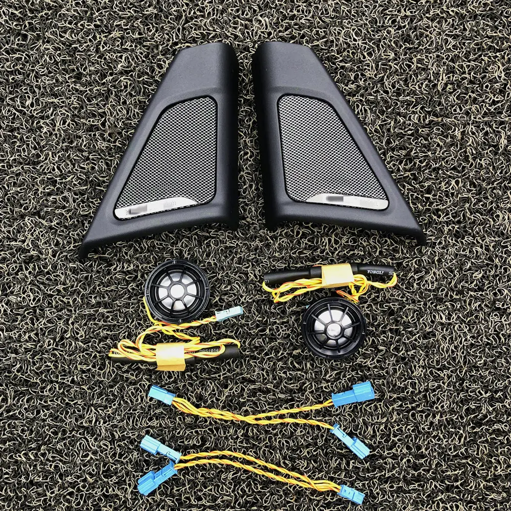 Car front door speaker For BMW F10 F11 series high quality audio trumpet tweeter cover head treble horn frame decoration trim
Car front door speaker For BMW F10 F11 series high quality audio trumpet tweeter cover head treble horn frame decoration trim
