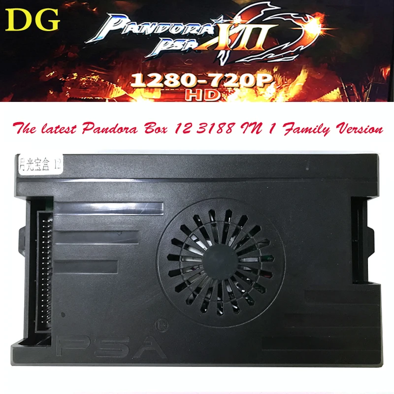 Домашняя версия 3188 в 1 Pandora Saga Box домашняя доска 12 Jamma аркадный шкаф джойстик