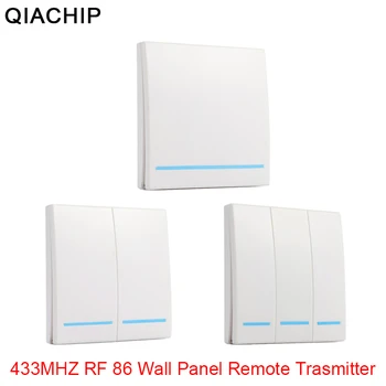 QIACHIP 433MHz Universal Wireless Remote Control 86 Wall Panel RF Transmitter Receiver 1 2 3 Button For Home Room Light Switch
QIACHIP 433MHz Universal Wireless Remote Control 86 Wall Panel RF Transmitter Receiver 1 2 3 Button For Home Room Light Switch