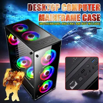 Gamer Cooling Desktop Computer Mainframe Case 350x290x410mm For ATX/ m-atx/mini-itx Motherboard Support 8 Fans 2020 NEW
Gamer Cooling Desktop Computer Mainframe Case 350x290x410mm For ATX/ m-atx/mini-itx Motherboard Support 8 Fans 2020 NEW