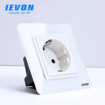 EU Standard Wall Power Socket, toughened Glass Panel electric plug, AC 250V 16A Germany wall electrical Outlet socket
EU Standard Wall Power Socket, toughened Glass Panel electric plug, AC 250V 16A Germany wall electrical Outlet socket